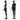 Full Body Mannequin With Glass Base Glossy 175 Cm