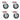 Swivel Casters 4 Pcs 75 Mm