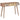Console Table With 3 Drawers Solid Pinewood