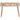 Console Table With 3 Drawers Solid Pinewood