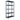 Storage Shelf Racks 2 Pcs Black 250 Kg Plastic