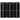 18-Panel Folding Exhibition Display Wall 362X200 Cm Black