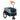 2-In-1 Xxl Pet Bike Trailer & Trolley Grey And Black