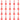 Chain Cone Set With 10 M Chain Red And White