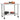 Kitchen Work Table With Wheels Stainless Steel