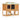 Animal Rabbit Cage Double Floor Solid Fir Wood