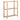 3-Tier Storage Rack Solid Pinewood