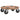 Dolly Trolleys 6 Pcs Round Engineered Wood