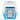 Pet Carrier White And Blue 48X31.5X33Cm Polypropylene