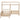 Day Bed And Bench Set With Roof Without Mattress