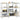 4-Layer Storage Shelves 4 Pcs Steel&Engineered Wood