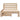 Bed Frame Without Mattress Solid Wood Pine