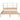 Bookcase Bed Without Mattress Small Double Solid Wood Pine
