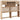 Bookcase Bed Without Mattress Solid Wood Pine
