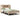 Bookcase Bed Without Mattress Solid Wood Pine