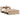 Bookcase Bed Without Mattress 150X200Cm King Size Solid Wood Pine