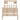 Bookcase Bed Without Mattress 75X190Cm Solid Wood Pine