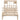 Bookcase Bed Without Mattress 90X200Cm Solid Wood Pine