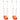 Baby Swings 2 Pcs Red 36 X 43 X 42 Cm Plastic