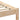 Bed Frame With Headboard Brown Solid Pine Wood