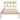 Bed Frame Brown Solid Pine Wood