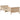 Extendable Bed Frame For Kids Other Brown 80 X 130 / 165 / 200 Cm
