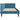 Corner Bed Frame Velvet And Engineered Wood