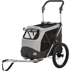 Trixie Dog Bicycle Trailer M Grey