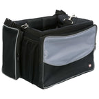Trixie Front Bicycle Basket For Pet 41X26X26 Cm Black And Grey