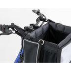 Trixie Front Bicycle Basket For Pet 41X26X26 Cm Black And Grey