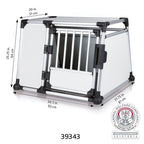 Trixie Pet Transport Box L Aluminium