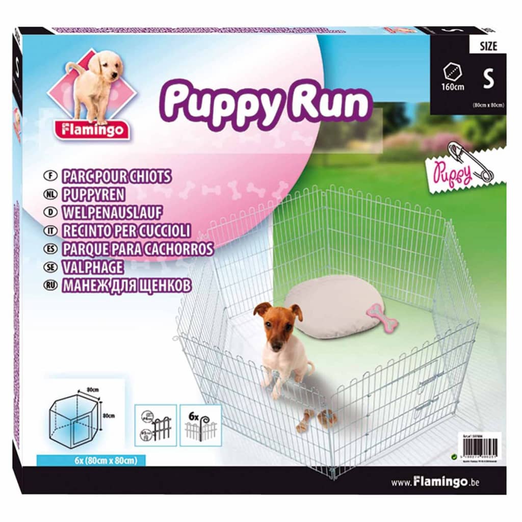 Flamingo Puppy Playpen 160X80 Cm 507806