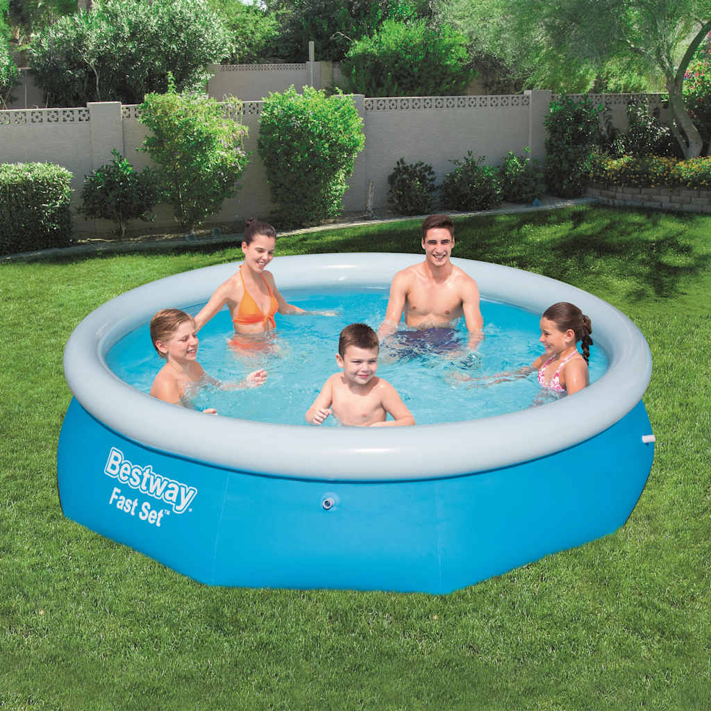 Fast Set Inflatable Swimming Pool Round 305x76 cm 57266