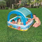 Canopy Play Pool Blue 140x140x114 cm 52192