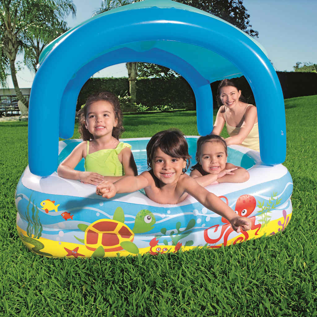 Canopy Play Pool Blue 140x140x114 cm 52192