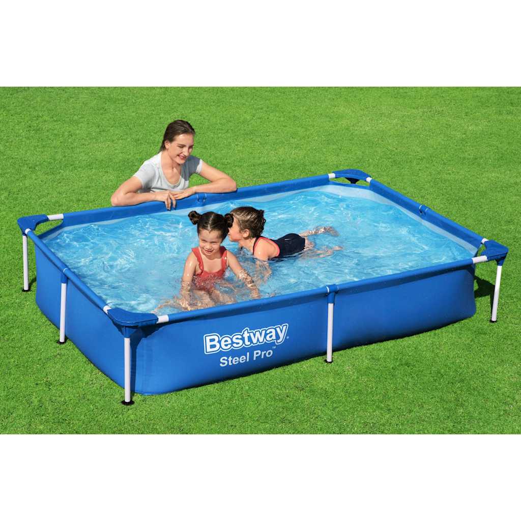 Steel Pro Swimming Pool 221x150x43 cm