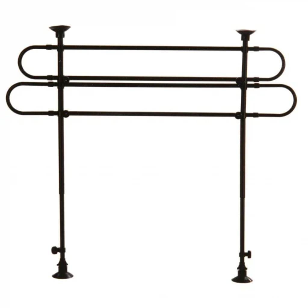 Carpoint Universal Dog Guard 75-145X75-145X2 Cm Black