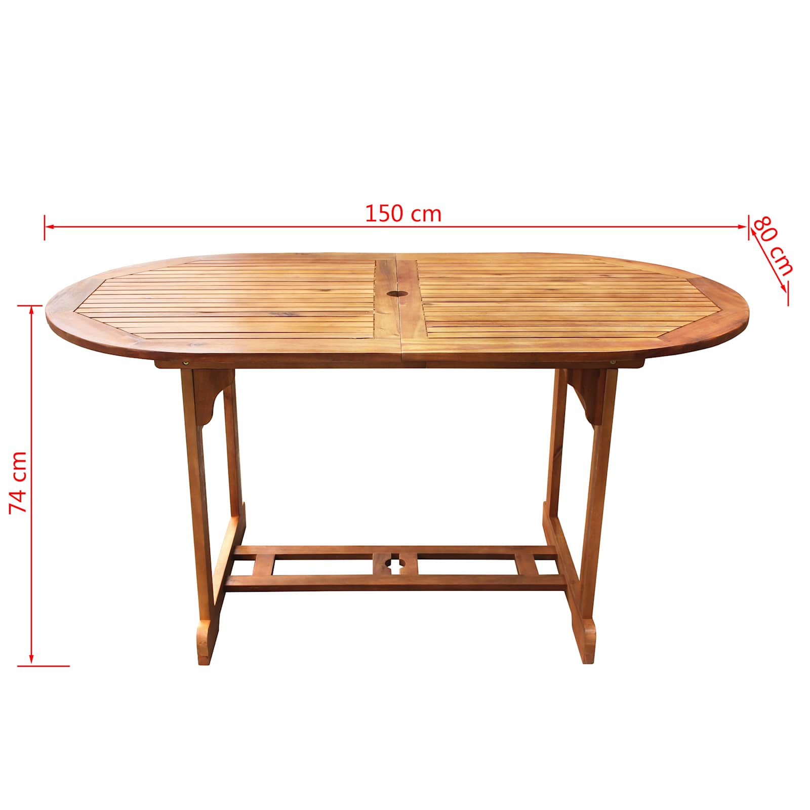 Furniture Set Brown Wood