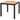Garden Table Brown 80x80x74 cm Aluminium and WPC