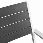 Furniture Set 5 pcs Black and White