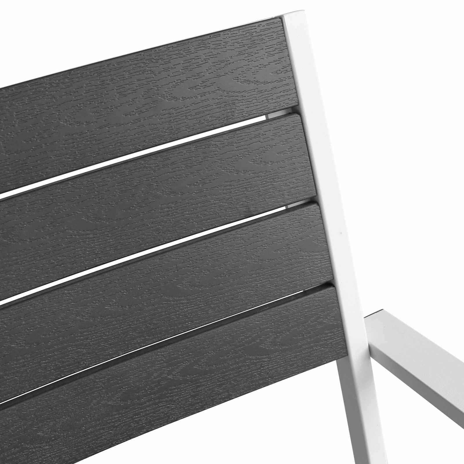 Furniture Set 5 pcs Black and White