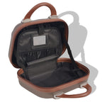 Four Piece Hardcase Trolley Set Coffee