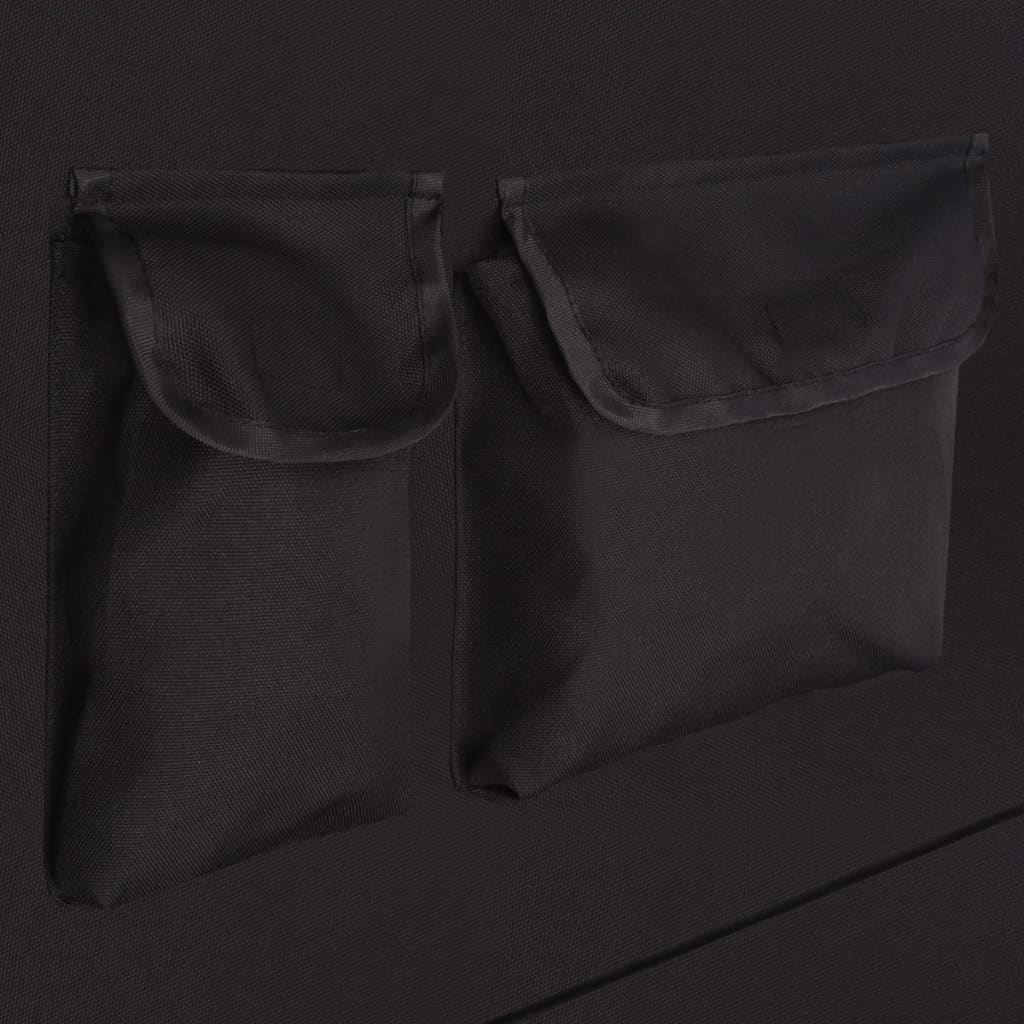 Pet Rear Car Seat Cover 148X142 Cm Black