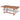 Garden Table 180x90x75 cm Solid Teak Wood