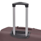 3 Piece Soft Case Trolley Set Coffee