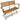 Folding Garden Bench 112 cm Solid Acacia Wood