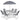 8 Piece Outdoor Dining Set Steel and Textilene Grey