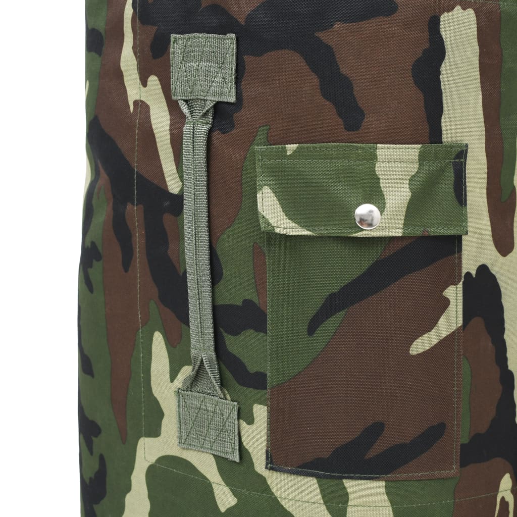 Army-Style Duffel Bag 85 L Camouflage