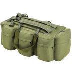 3-in-1 Army-Style Duffel Bag 45 L Olive Green