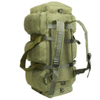 3-in-1 Army-Style Duffel Bag 45 L Olive Green